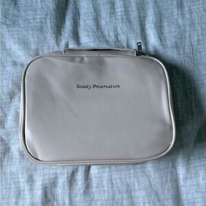 Cream Cosmetic/Toiletry bag